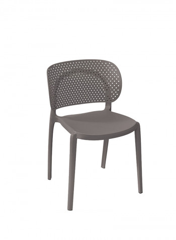 Premium Stackable Chairs MOCHA BROWN 40cm