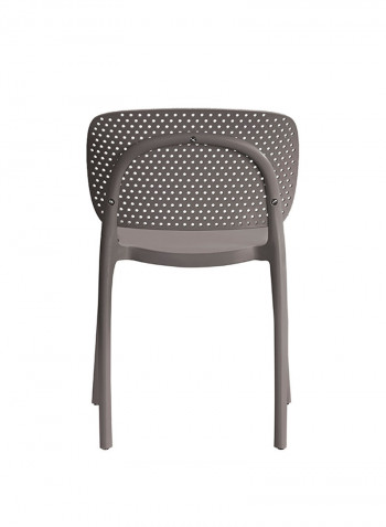 Premium Stackable Chairs MOCHA BROWN 40cm