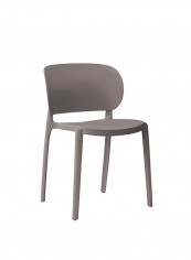 Premium Stackable Chairs MOCHA BROWN 40cm