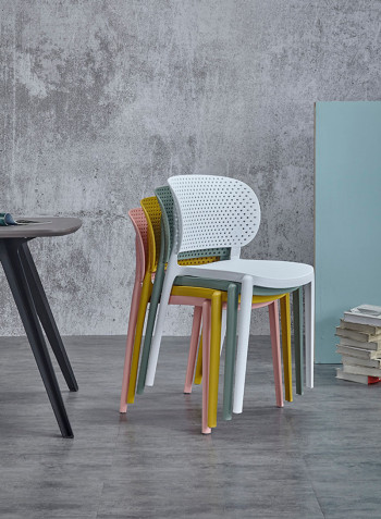 Premium Stackable Chairs SLATE GREY 40cm