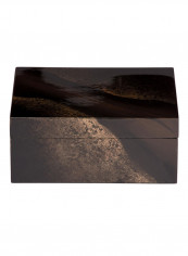 Eisa Small Swirl Box Brown 9 x 7 x 4inch
