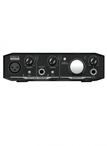 USB Recording Interface Onyx Artist 1•2 Black