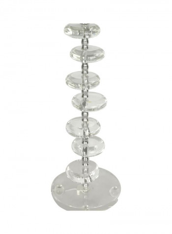Decorative Table Lamp Black/Silver/Clear 400x650millimeter