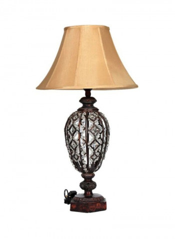 Decorative Table Lamp Brown/Clear 450x800millimeter
