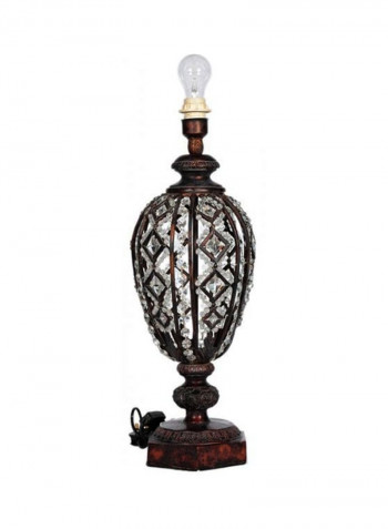 Decorative Table Lamp Brown/Clear 450x800millimeter