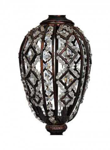 Decorative Table Lamp Brown/Clear 450x800millimeter