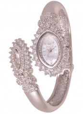 Women's 22K Gold Plated With Crystal Analog Watch P-21893