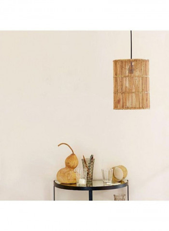 Lala Rattan Pendant Brown 30 x 30 x 42centimeter