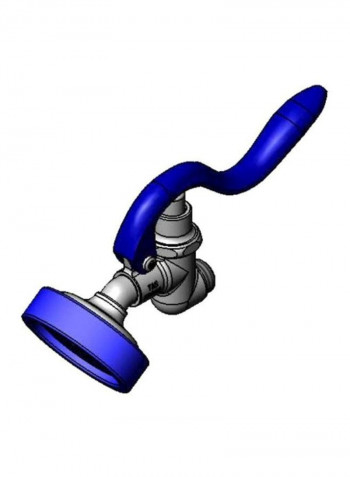 Spray Valve With Angled High-Flow Spray Face Blue/Silver 15x17inch