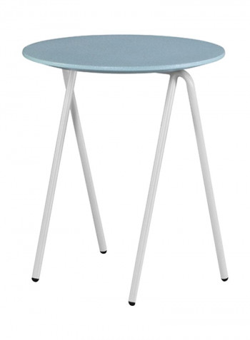 Multifunctional Round Table Light Blue/White 500x590x500millimeter