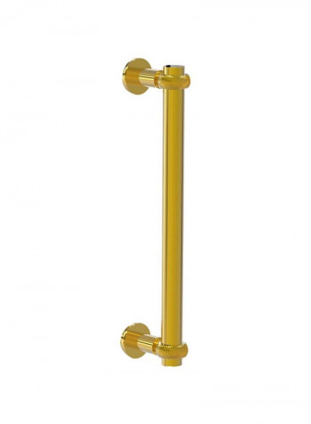 Back Dotted Accent Shower Door Pull Gold 8inch