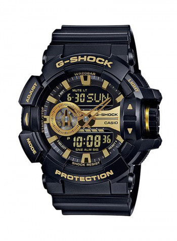 Men's Water Resistant Analog Digital Watch GA-400GB-1A9