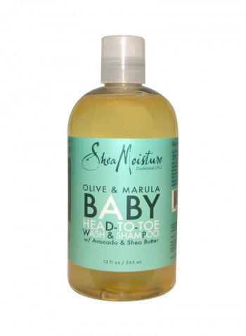 Olive And Marula Baby Head-To-Toe Wash And Shampoo