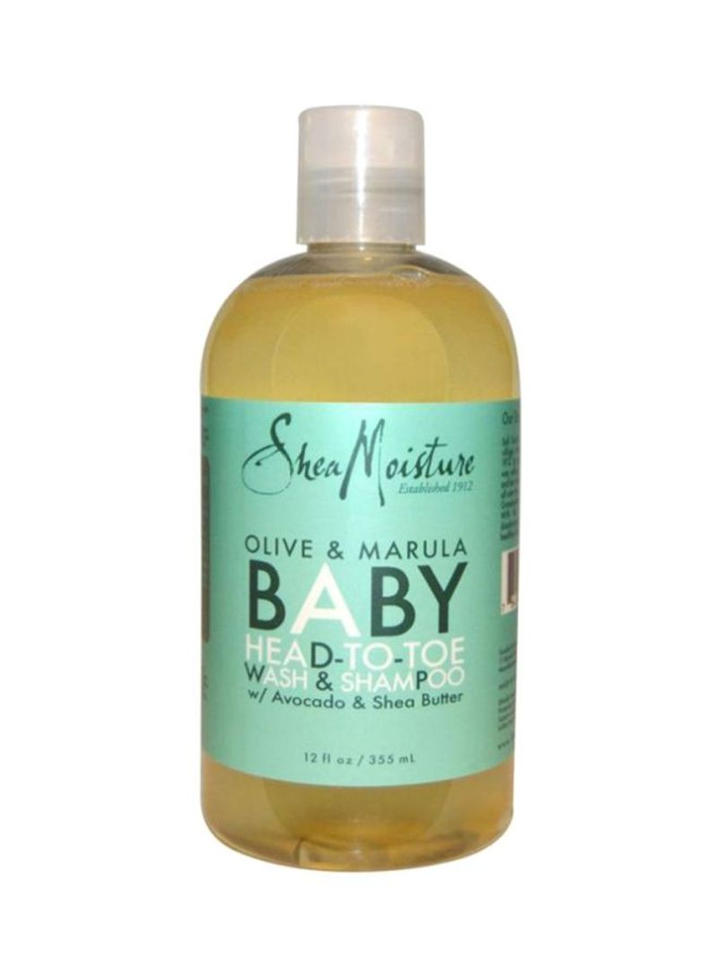 Olive And Marula Baby Head-To-Toe Wash And Shampoo