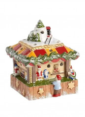 Nostalgic Christmas Market Stand Multicolour 12 x 12 x 15.5cm