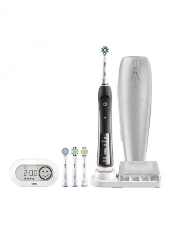 Smart Series 6500 Cross Action Electric Toothbrush Rechargeable Black/White 5.2 x 33.2 x 10cm