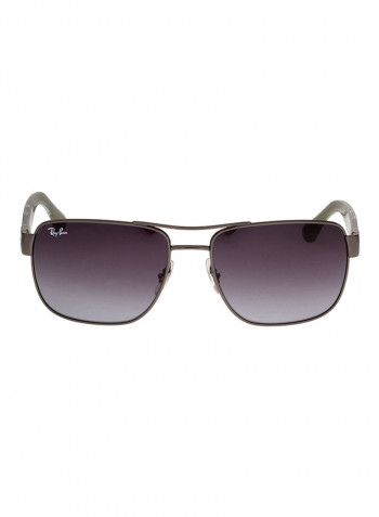 Men's Highstreet Square Sunglasses - Lens Size: 58 mm