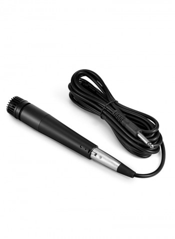 SM-57 Portable Handheld Wired Cardioid Dynamic HiFi Mini Microphone Black