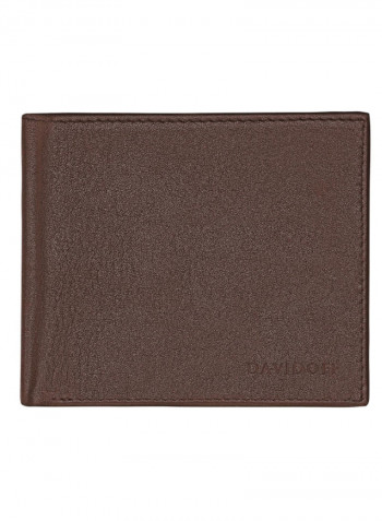 Essentials Collection Bi-Fold Wallet Brown