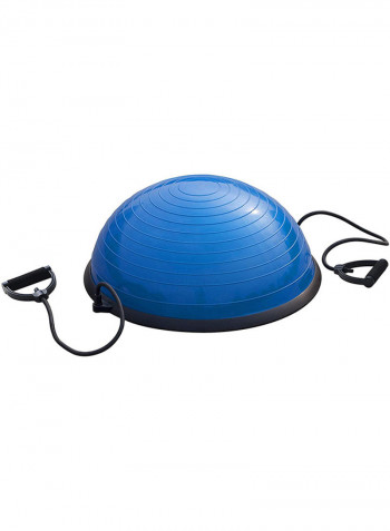 Bosu Ball For Stabillity Trainer Exercise With Resistance Bands And Pump 58cm