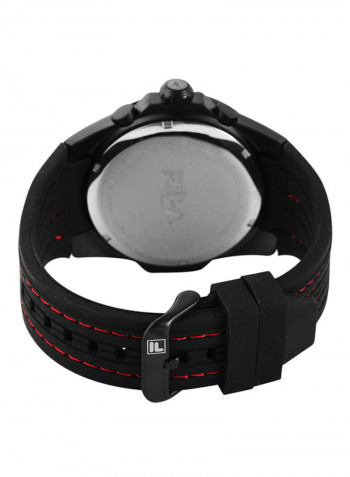 Men's Silicone Chronograph Watch 38-821-004