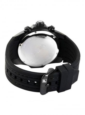 Men's Silicone Chronograph Watch 38-823-006