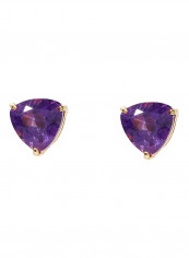 18 Karat Gold Amethyst Trilliant Earrings reviews 18 Karat Gold Amethyst Trilliant Earrings