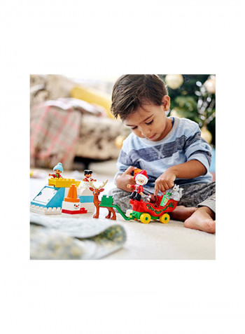 Duplo Town Santa's Winter Holiday 10837 Building Kit