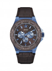Men's Water Resistant Leather Analog Watch W0674G5