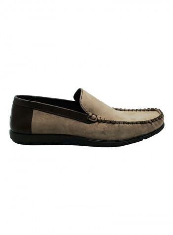 Slip-on Loafers Taupe