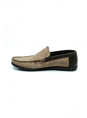 Slip-on Loafers Taupe