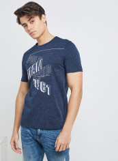 Half Sleeve Casual T-Shirt Navy Blue reviews Half Sleeve Casual T-Shirt Navy Blue
