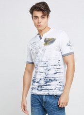 Half Sleeve Casual Printed T-Shirt White reviews Half Sleeve Casual Printed T-Shirt White