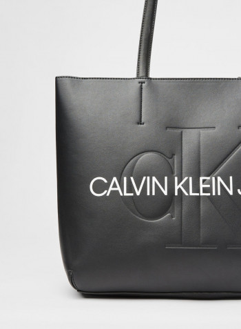 Logo Tote Bag Black
