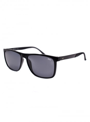 Polarized Lens Square Sunglasses - Lens Size: 56 mm