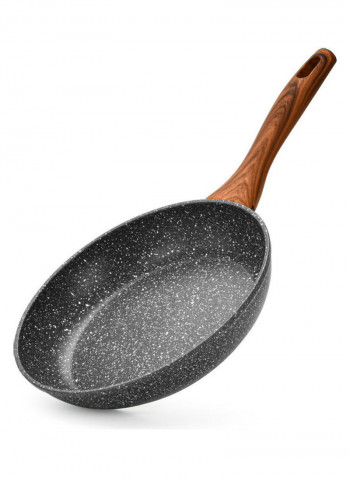 9-Piece Cookware Set Radiant Dark Grey/Clear Casserole With Glass Lid (20x8.5 cm); Casserole With Glass Lid (24x11 cm); Casserole With Glass Lid (28x12.5 cm); Shallow Pot With Glass Lid (28x8 cm); Fry Pan (24x5 cm)