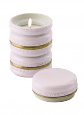 Baby Macaron Scented Candle Baby Rose/Gold 9x5.5cm