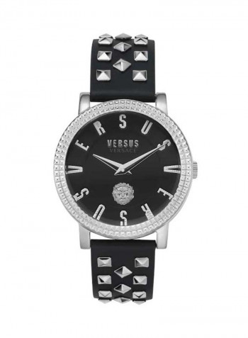 Women's Leather Analog Wrist Watch V WVSPEU0119