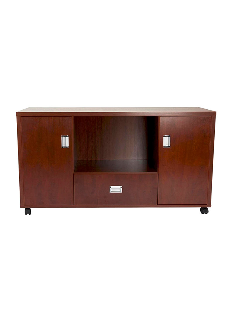 Argent Side Extension Cabinet Brown 64x120x40centimeter