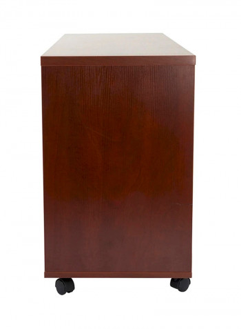 Argent Side Extension Cabinet Brown 64x120x40centimeter
