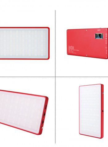 LituFoto Mini Pocket RGB LED Video Light Panel Red