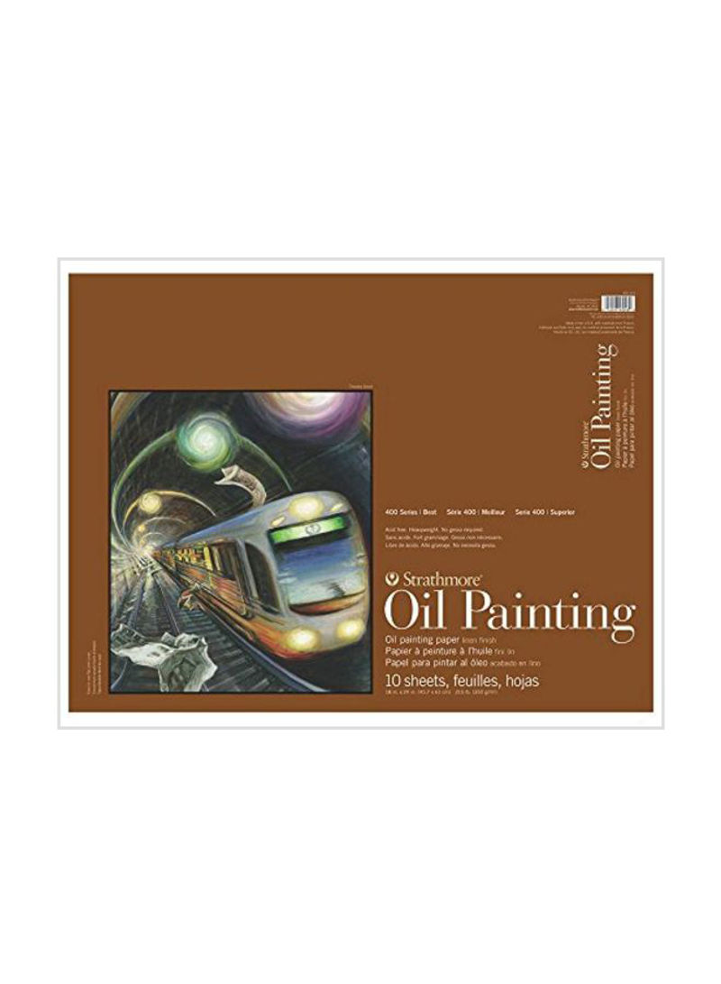 Oil Painting Pad Multicolour