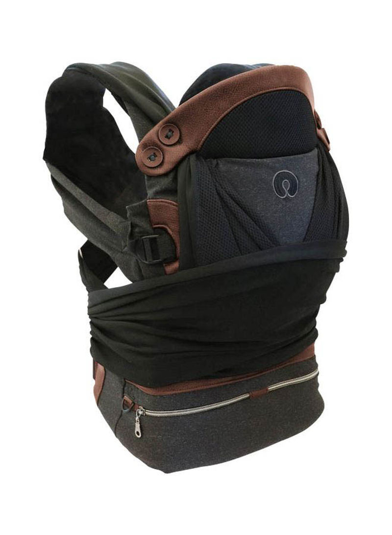 Boppy Adjust Comfy Fit Baby Carrier, Charcoal