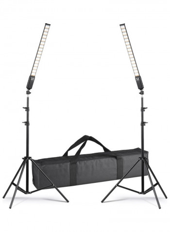 Studio Photography Light Kit Black