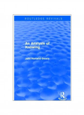An Analysis Of Knowing Paperback