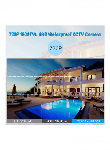 AHD Waterproof CCTV Camera