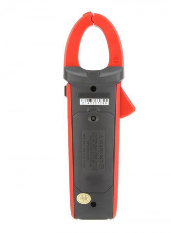 Digital Display Clamp Meter Red/Black