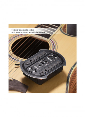 Wireless Rechargeable Acoustic Guitar Sound Hole Pickup System
