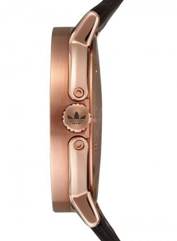 Men's Leather Analog Watch Z12-3038-00