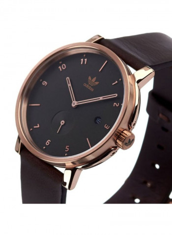 Men's Leather Analog Watch Z12-3038-00